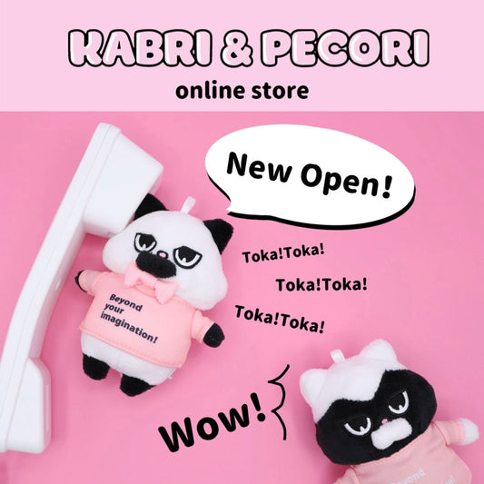 KABRI & PECORI online store オープン！